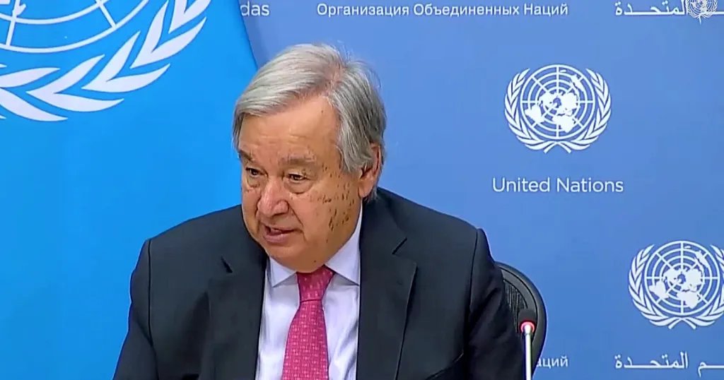 António Guterres held a press conference on the priorities of the 77th session of the UNGA.jpg